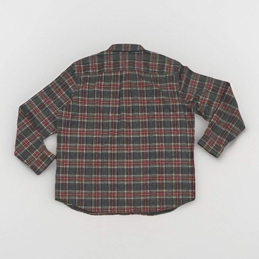 LL Bean Men's Scotch Plaid Long Sleeve Flannel, Grey Stewart, XL, New - Picture 7 of 7